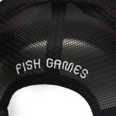 Бейсболка, цвет Красный  Fish Games