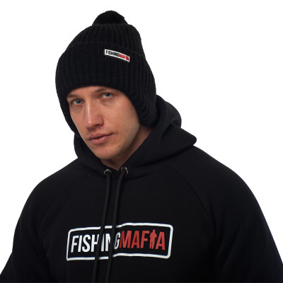Шапка FishingMafia, цвет Черный