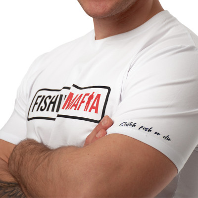 Футболка “Fishing Mafia”, цвет Белый